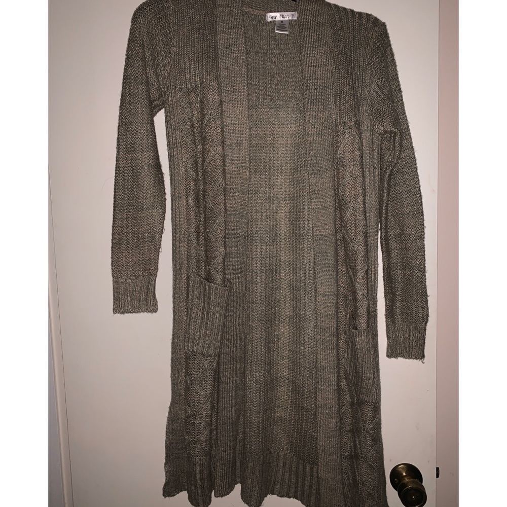 Long Neutral Cardigan